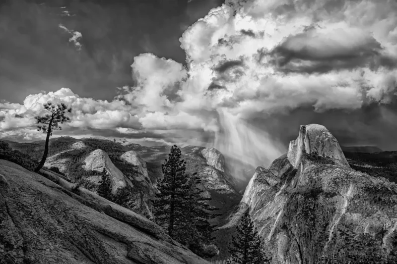 Storm Over Half Dome